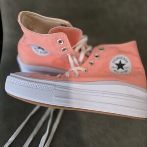 Size9.5- Converse Chuck Taylor All Star Lugged Platform High Pink